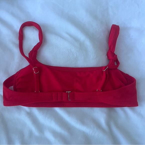 Red Bikini Top perfect for 4 of July! Size medium! - Picture 2 of 3